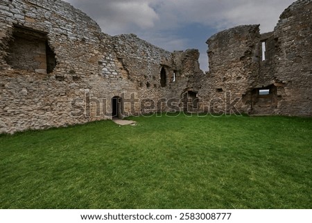 Historic Duffus Castle Ruins Scotland