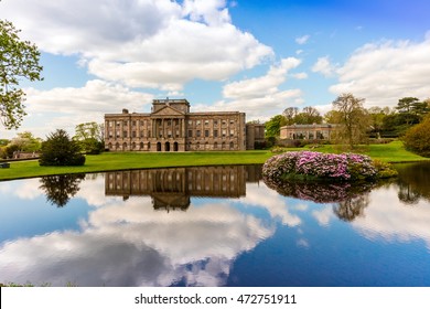 Historic English Stately Home In Cheshire.