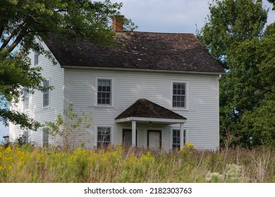 A Historic Farm House In Rural Missouri.