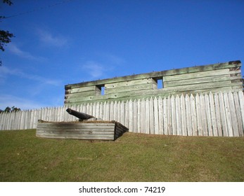 Historic Fort At Ocean Springs, Mississippi