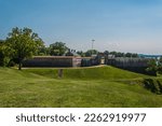 The Historic Fort Washington Park on a Summer Afternoon, Maryland USA, Fort Washington, Maryland