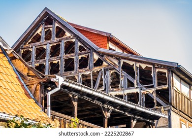 Historic Gable At A House - Pediment