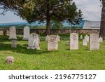 Historic Graves in the Mumma Cemetery, Antietam National Cemetery, Maryland USA, Sharpsburg, Maryland