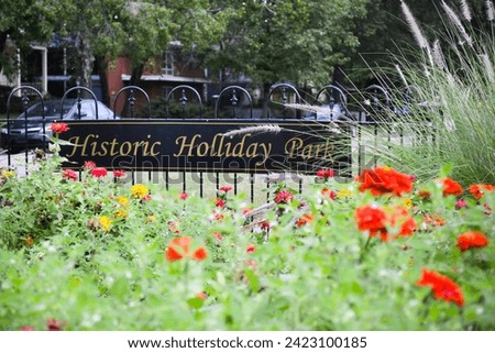 Historic Holliday Park in Central Neighborhood of Topeka Kansas