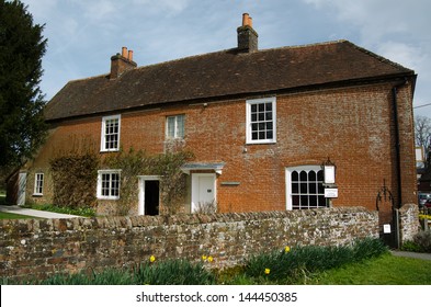 The Historic Home Of Novelist Jane Austen In The Village Of Chawton, Hampshire. Now Open To The Public As A Museum.