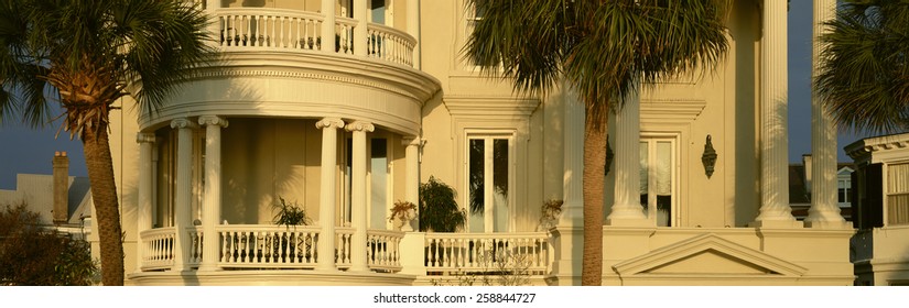 Historic Home On Battery Street In Charleston, SC