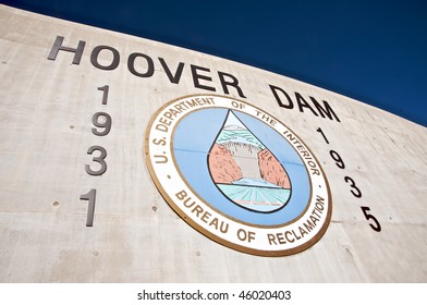 Historic Hoover Dam Sign