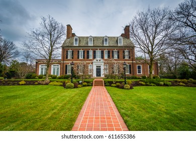 Historic House In Guilford, Baltimore, Maryland.