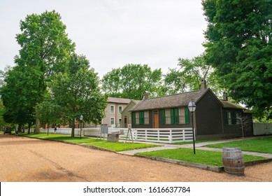 Historic House At Lincoln Home National Historic Site