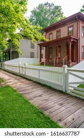 Historic House At Lincoln Home National Historic Site