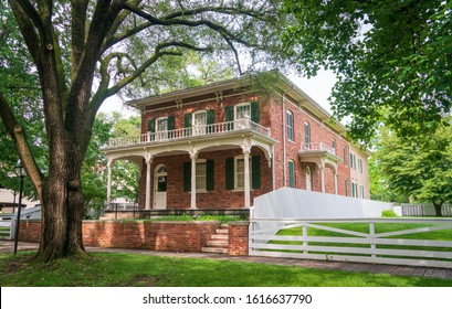 Historic House At Lincoln Home National Historic Site