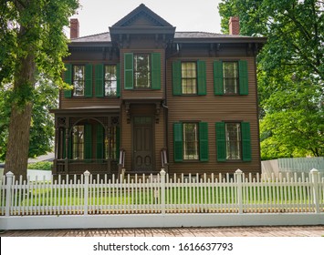 Historic House At Lincoln Home National Historic Site