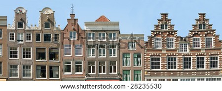 Similar – Image, Stock Photo Beautiful Architecture Of Dutch Houses On Amsterdam Canal In Autumn