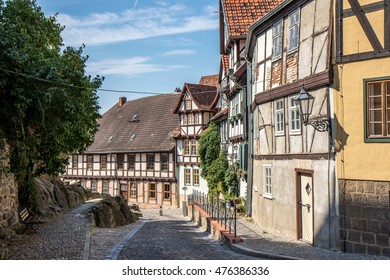 Historic Houses In The Harz, Germany