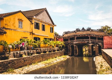 Historic Japanese bridge in hoi an, vietnam - Shutterstock ID 1158918247