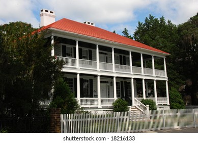 Historic Leverett House in Beaufort, South Carolina, Leverett House