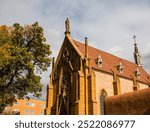 The Historic Loretto Chapel on The Old Santa Fe Trail, Santa Fe, New Mexico, USA