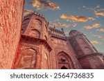 The historic Mughal fort - Lal Qila or the Red Fort at Delhi was commissioned in 1639, was the pinnacle of Mughal architecture during Shah Jahan