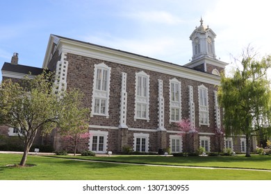 A Historic Old Church Building In Cache County Utah