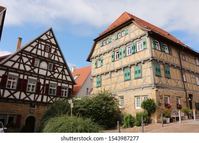 In the historic old town of Marbach on the Neckar