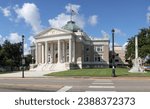 historic parish court house in Lake Charles, Louisiana, USA.