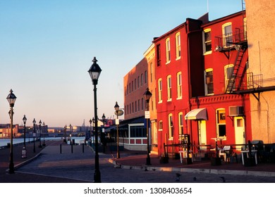 Historic Fell’s Point, Baltimore, Maryland, USA, Early morning, May 14, 1997