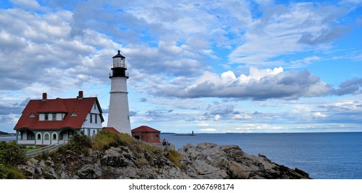 Historic Portland Head Light Cape Elizabeth Maine