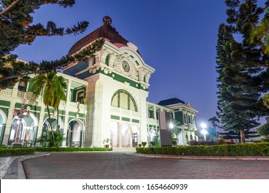 Historic Railway Station Built By Portuguese In Maputo, Mozambique, Africa