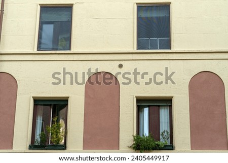 Historic residential building near Citylife at Milan, Lombardy,  Italy