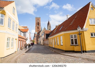 Historic Ribe In Jylland, Denmark