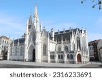 Historic Saint-Martin church in Roubaix, Nord Department, France