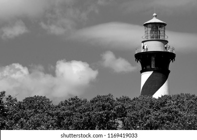 Historic St. Augustine, Florida Lighthouse Background