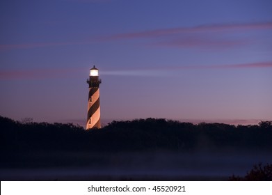 Historic St Augustine Florida Lighthouse Building