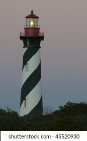 Historic St Augustine Florida Lighthouse Building