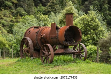 Historic Steam Tractor Found In New Zealand