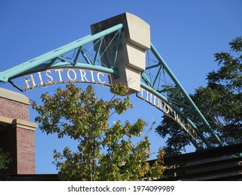 Historic Third Ward Milwaukee Wisconsin Sign              