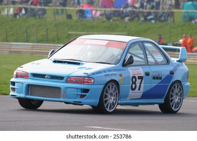 Historic Touring Car At Castle Combe Racing Circuit