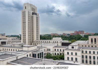 Historic Tower At Walter Reed National Military Medical Center - Bethesda, Maryland [Washington, DC Metropolitan Area - USA]