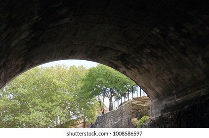 Historic Tunnel In Sightseeing Spot In Sydney,Rocks