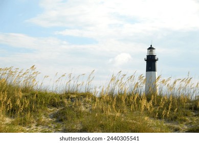 Historic Tybee Island, Georgia Lighthouse background - Powered by Shutterstock