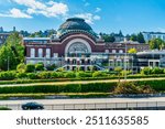 Historic Union Station which is now a courthouse in Tacoma, Washington.