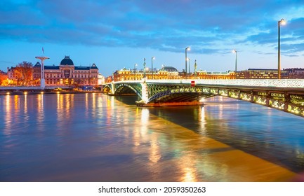 Historic University Bridge - Lyon,  France