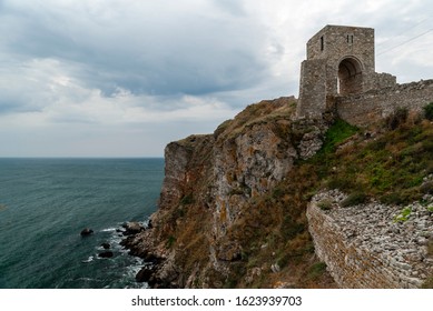 Historic vestiges stronghold on the coast of the Black Sea in Bulgaria at Kaliakra Cape. - Shutterstock ID 1623939703