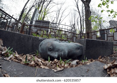 Historical Baikove Cemetery. April 13, 2017 Kiev, Ukraine