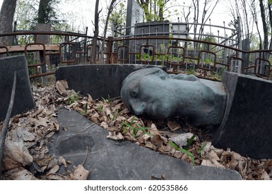 Historical Baikove Cemetery. April 13, 2017 Kiev, Ukraine