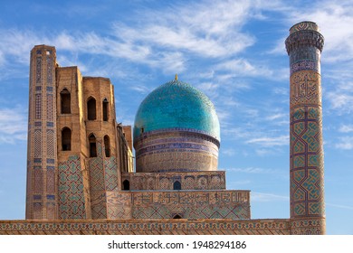 Historical Bibi Khanum Mosque Samarkand Uzbekistan Stock Photo ...