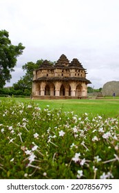 The Historical Building Of The Vijayanagara Empire, Kamal Mahal At Hampi, Karnataka, India.