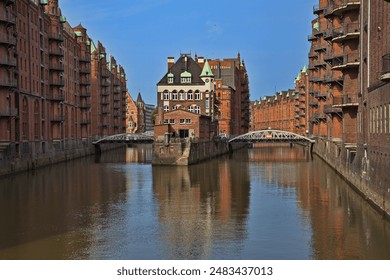 Historical buildings in Speicherstadt, Hamburg, Germany, Europe
 - Powered by Shutterstock