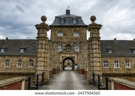 Historical castle in Lembeck in Germany