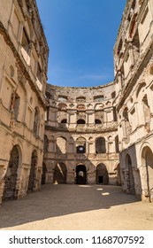 historical castle ruins Stock Photo